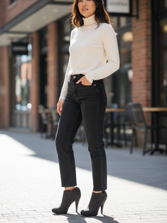 Impo Shoes - Suede Bow-Back Platform Ankle Booties